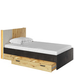 QUBIC QB-11 - Łóżko 120 2S ze Stelażem z Oświetleniem