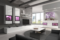 Baros Stolik Kawowy Biały / Biały Połysk