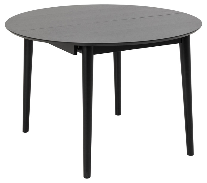 Montreux czarny stół okrągły 115-154 cm