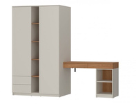 Fano FANB02 – Biurko 2 Szuflady Dąb Karmel