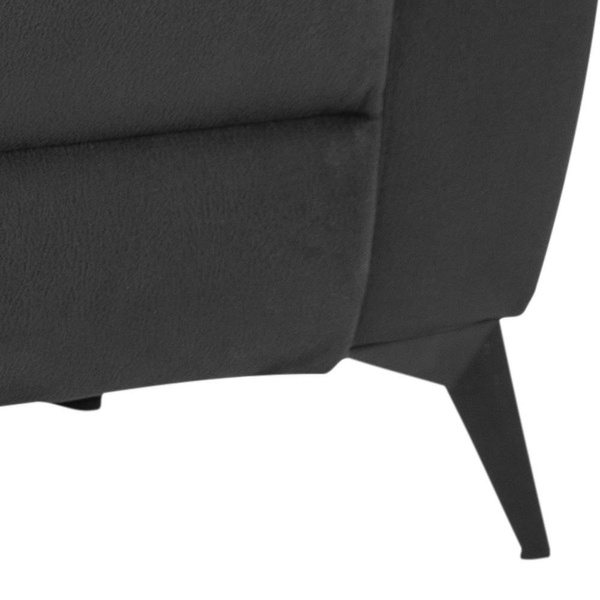 Rana Sofa 3 os. Czarna