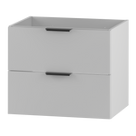 PILE-02 Szafka Pod Umywalkę 2S 60 cm Biały Mat