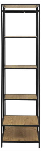 Seaford czarny wieszak