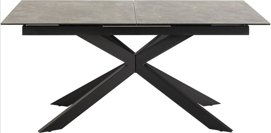 Actona Stół Rozkładany Irwine Czarny 168-210