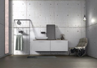 Oristo SKAGEN Szafka podumywalkowa 80 cm biały mat