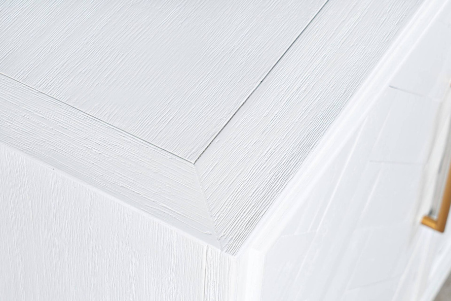 Biała komoda drewniana Avola AV2056-40