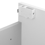 Astor Zestaw Sol Biały 50 cm Szafka z Umywalką 2S Biały Połysk