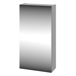 LUSTRO-03 - Szafka Wisząca z Lustrem 1D 40cm Szary Mat