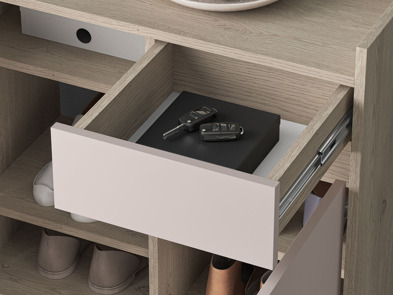 Szafka Na Buty 2D1S VOCO 03 Cashmere Dąb Cremona Terracotta