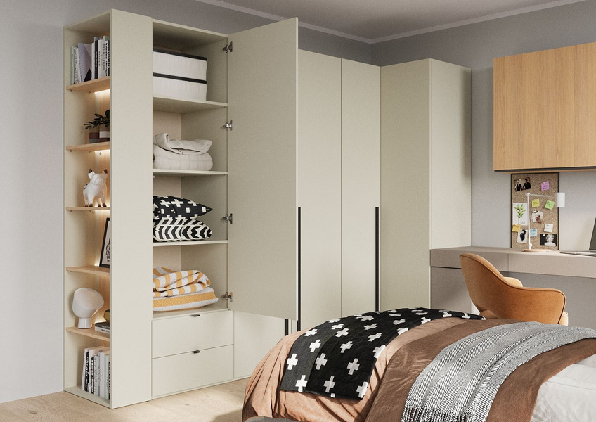 WOOW WO-03 - Szafa 1D2S Szampański