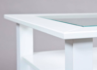 Stolik kawowy PROVENCE 7 drewniany biały