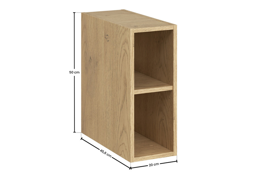 Szafka Wisząca pod Blat 20 cm Dąb Cremona