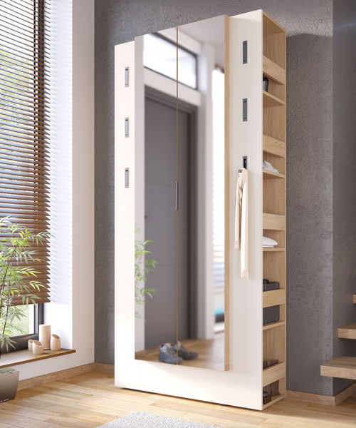 Sarina SANGP3 - Panel Regał Dąb Cremona Cashmere