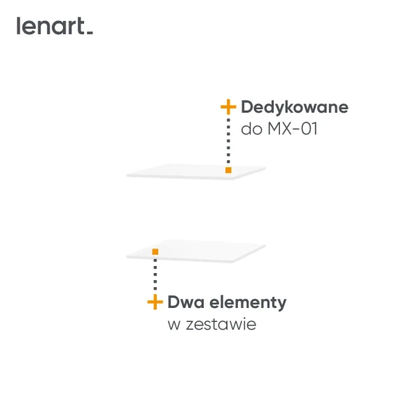 MAXI MX-11 - Dodatkowe 2 Półki Do Szafy MAXI MX-01