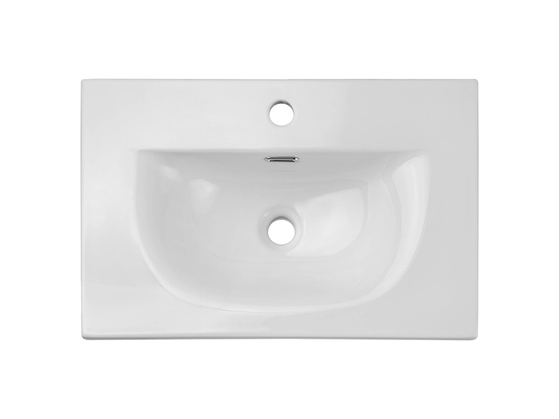 Umywalka Meblowa Ceramiczna 60 cm SKY 3 E-8099-3-60 Biały Połysk