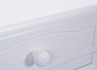 Kredens SIENA drewniany biały