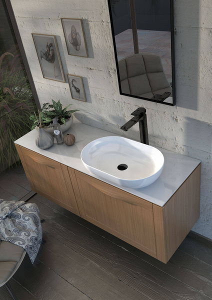 Oristo SKAGEN UNI Szafka pod Umywalkę 80 cm Jasne Drewno