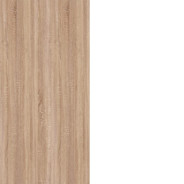 LUX - Garderoba 2D1S z Lustrem Dąb Sonoma Biel Alpejska