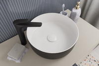 Umywalka nablatowa 36 cm ceramiczna SIMPLE 8