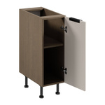 Szafka Kuchenna Dolna 1D Sorento D30 P/L Baltic Storm Beżowy Mat