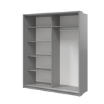 ARTI AR-25 - Szafa Przesuwna 2-drzwiowa Szara