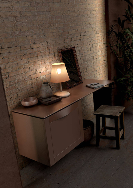 Oristo SKAGEN UNI Szafka pod Umywalkę 60 cm Czerwony