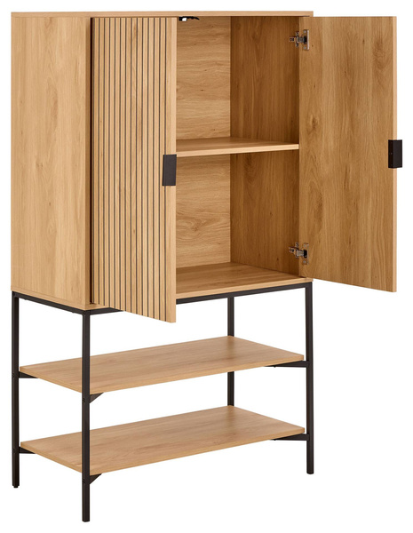 Actona Komoda 2-drzwiowa Jaipur Dąb Naturalny