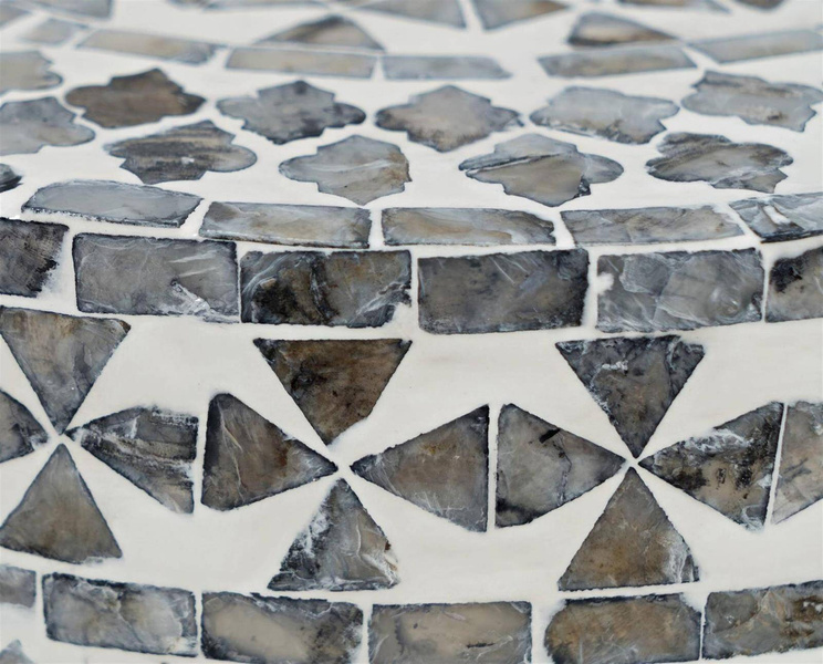 AV1730-28GT Stolik okrągły Avola Grey Tribal