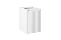 Nova White Szafka Pod Blat 40 cm 1 Drzwi z Koszem na Pranie