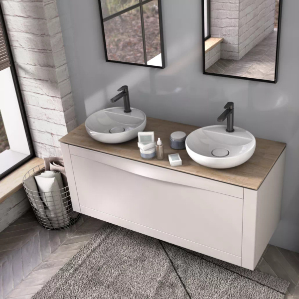 Oristo SKAGEN Szafka podumywalkowa 120 cm piaskowy mat