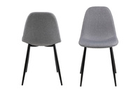 Actona Krzesło Wilma Jasnoszare