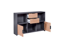 Komoda Pepeto 2T2S antracyt