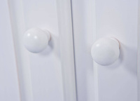 Komoda LIVIO drewniana biała