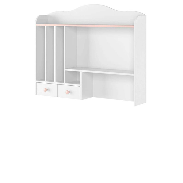 LUNA LN-04 - Nadstawka Biała/Różowa