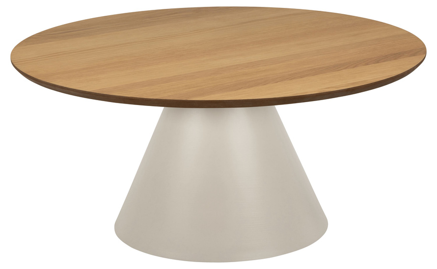 Actona Stolik Kawowy Soli Dąb Naturalny Szary