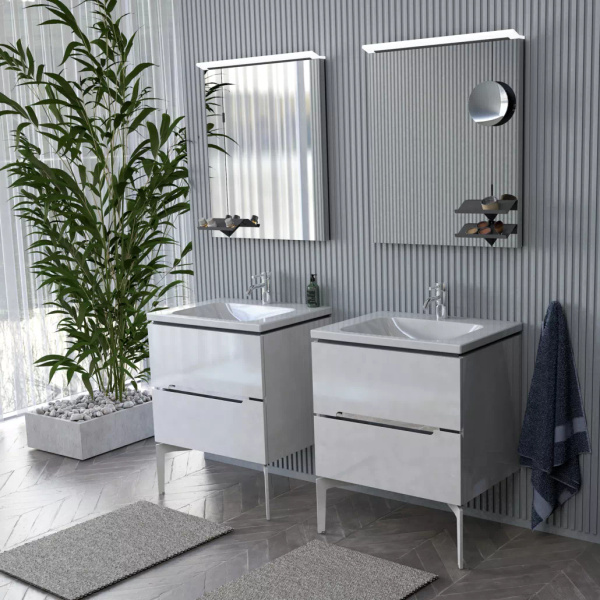 Oristo Nogi (2 szt) 33 cm biały mat