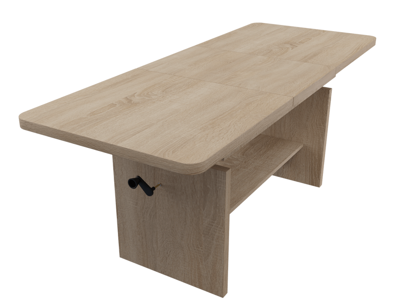 JANEK - Ławostół Ława Rozkładana Stolik Kawowy Dąb Sonoma