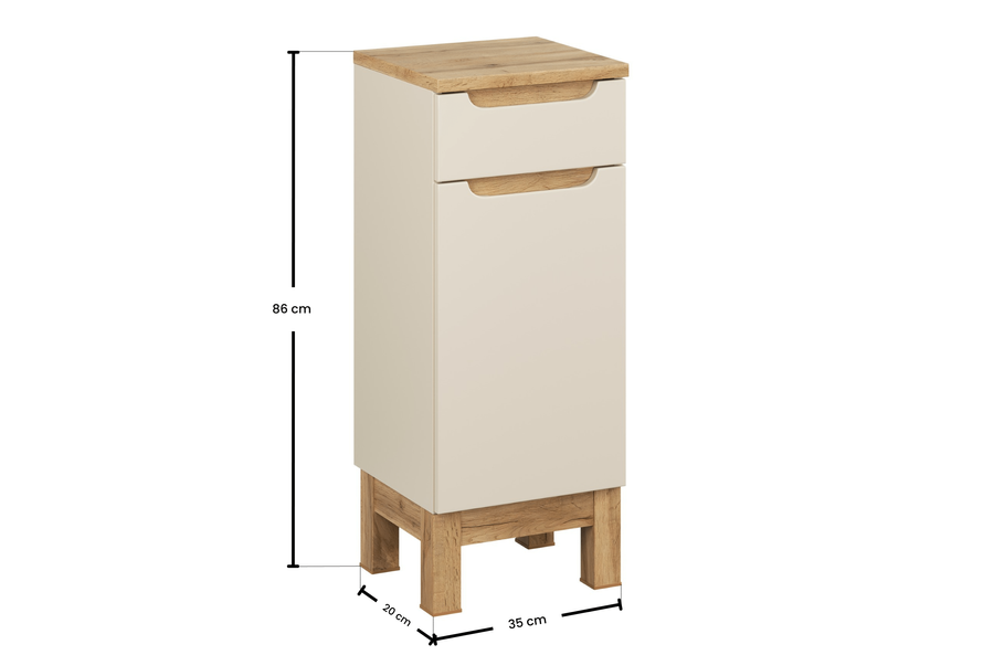 Półsłupek 1D1S Bali Cashmere