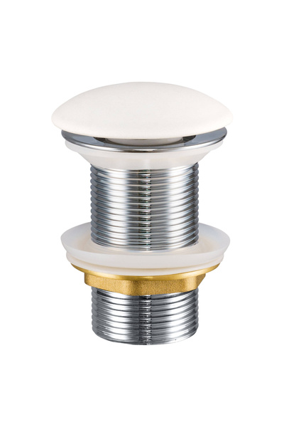 Korek do Umywalek Comad Biały Połysk