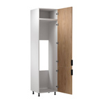 Szafka Kuchenna Dolna 2D Sorento D60ZLN P/L Biały Mat Puccini