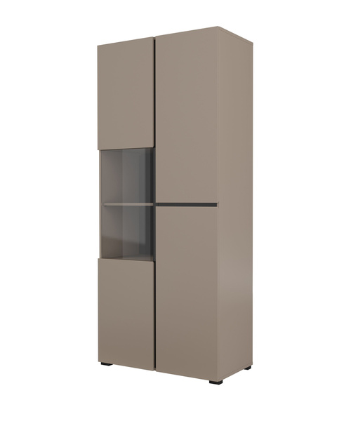 Cross - Witryna 3-drzwiowa Congo Czarny Mat