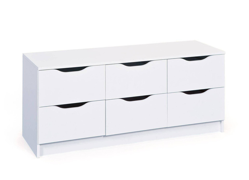 Komoda WESTPHALEN 6B biała