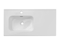 Umywalka Meblowa Ceramiczna 90 cm Lewa GO 2 90CM L DP E-8095-90L Biały Połysk
