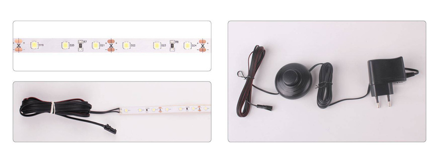 Oświetlenie LED Taśma 1 Pkt Białe Neutralne (Dł 3150 mm)