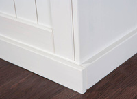 Komoda z szufladami WESTERLAND 3 drewniana biała