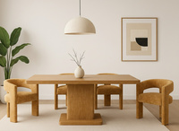 Leith LET71OG Krzesło tapicerowane