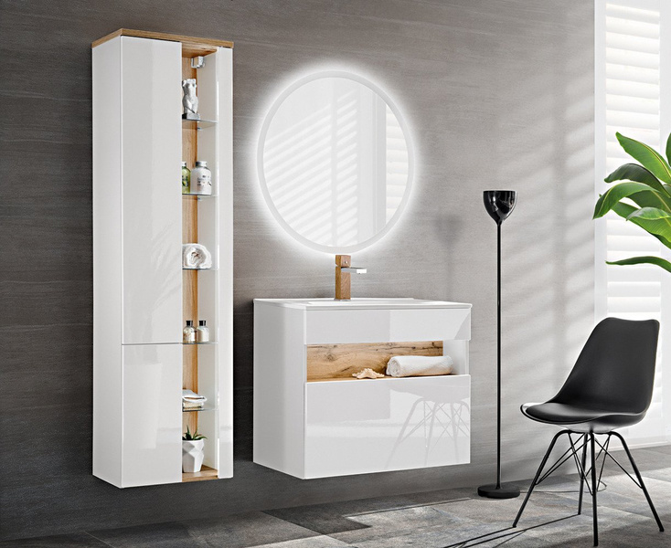 Szafka pod umywalkę 60 cm Bahama White