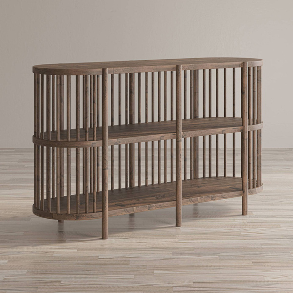 Jasnobrązowa komoda drewniana Avola AV2185-54