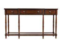 AV1632-60 Avola konsola brązowa 3S Avola antique Mahogany