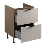 Szafka Kuchenna Dolna 2S Sorento D60IN AX Baltic Storm Beżowy Mat